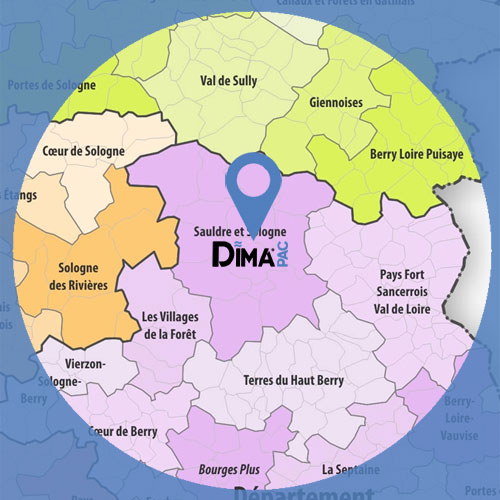 Zone déplacement DimaPAC